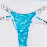 Bikini Sexy Swimwear Luxury Crystal Diamond Women's Swimsuit