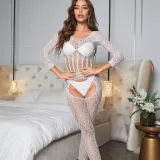 Sexy And Tempting Sexy Underwear Tight Fitting Tempting One-Piece Jumpsuit