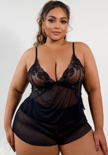 Women Black Temptation Sexy Lingerie See-Through Sexy Lingerie