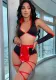 Women sexy apron maid Sexy Lingerie Set