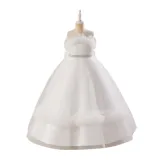 Children's Princess Dress Girl Tutu Dress Flower Girl Performance Dress