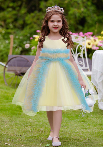 Children's Dress Tutu Princess Dress Kids Girls Performance Dress