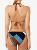 Tight Fitting Printed Two Pieces Swimwear Women's Sexy Bikini Swimsuit
