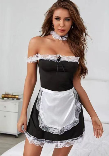 Sexy Lingerie Maid Cosplay Uniform