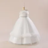 Children's Princess Dress Girl Tutu Dress Flower Girl Performance Dress