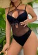 Women Halter Neck Suit Net Clothes Hollow Temptation Sexy Lingerie