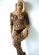 Plus Size Women fishnet hollow open-top no-take-off high-end one-piece uniform Sexy lingerie