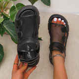 Summer Outdoor Fashionable Thick-Soled Wearbreathable Mesh Sandals For Women