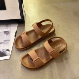 Summer Comfortable Flat Velcro Strap Sandals For Women