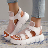 Summer Outdoor Fashionable Thick-Soled Wearbreathable Mesh Sandals For Women