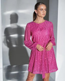 Fashionable Sequin Sequin Slim Waist Party Dress