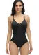 Seamless One-Piece Body Shaping Tummy Control Butt Lift Fitted Stretch Tight Fitting Bodysuit