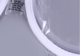 Transparent Shoulder Strap Plastic Bra