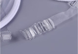 Transparent Shoulder Strap Plastic Bra