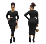 Women Ribbed Solid Dress