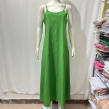 Women Solid Casual Maxi Dress