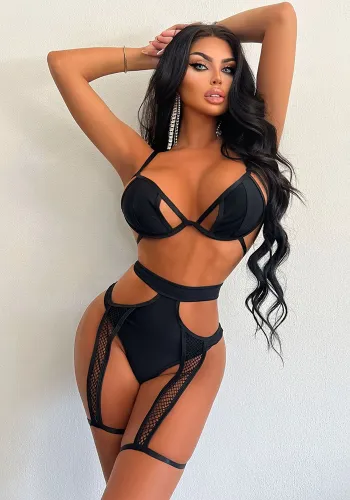 Women Hollow Two Pieces Sexy Lingerie