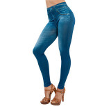 Printed Leggings High Stretch High Waist Slim Butt Lift Tight Fitting Pants