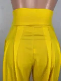 Women High Waisted Casual Wide Leg Pants