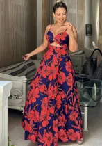 Women Holidays Sexy Strap Dress