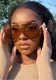 Spring Fashionable Metal Frame Sunglasses