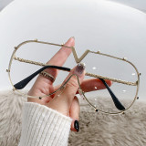 Spring Fashionable Metal Frame Sunglasses