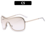 Fashionable Trendy  Y2K Rimless Sunglasses