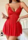 Sexy V-Neck Lace Strap Nightdress