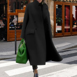 Women Warm Career Fashion Long Coat