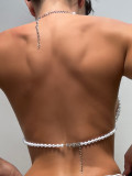 Sexy Accessories Strap Chain Cover Up Bikini Women Bra