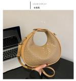 Retro Versatile Simple Diamond Women's Bag Shoulder Handbag