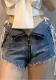 Summer And Autumn Women's Denim Shortssexy High Waist Denim Pants