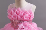 Girl Flower Girl Cake Princess Child Dress Wedding Dress Tutu Skirt