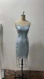 Summer Sequined Sexy Strap Club Dress