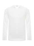 Men's Long Sleeve Color Block Waffle Basic T-Shirt