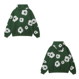 Trendy printed loose Hoodies Y2k hip-hop streetwear men's and women's pullover Casual top