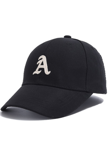 Simple Letter Embroidered Peaked Hat