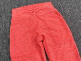 Women Pocket Quick Drying Yoga Pants Pleated High Waist Running Pants