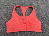 Women Crossover Tank Yoga Bra Quick-Drying Fitness Top