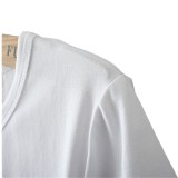 Women's Heart Print Short Sleeve T-Shirt Trendy Women's Basic Top