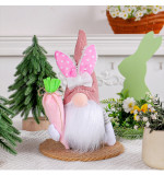 Easter Bunny Decorative Faceless Doll Ornament