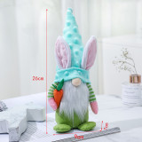 Cute Easter Rabbit Faceless Doll Ornament