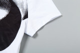Women Style Print Round Neck Short Sleeve T-Shirt