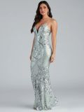 Summer Sequin Formal Party Dress
