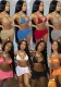Fashionable And Sexy Spring And Summer Halter Neck Bikini Skirt Three-Piece Swimsuit