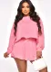 Women's Spring And Autumn Fashion Casual Top Beaded Shorts Two Piece Set