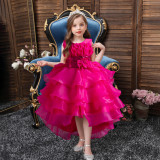 Elegant Children Trailing Princess Dress