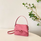 Fashion Square Bag Women's Trendy Handbag Popular Shoulder Crossbody Bag