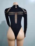 Women Sexy Hollow Stretch Bodysuit