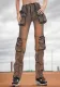 Spring American Washed Denim Cargo Pants